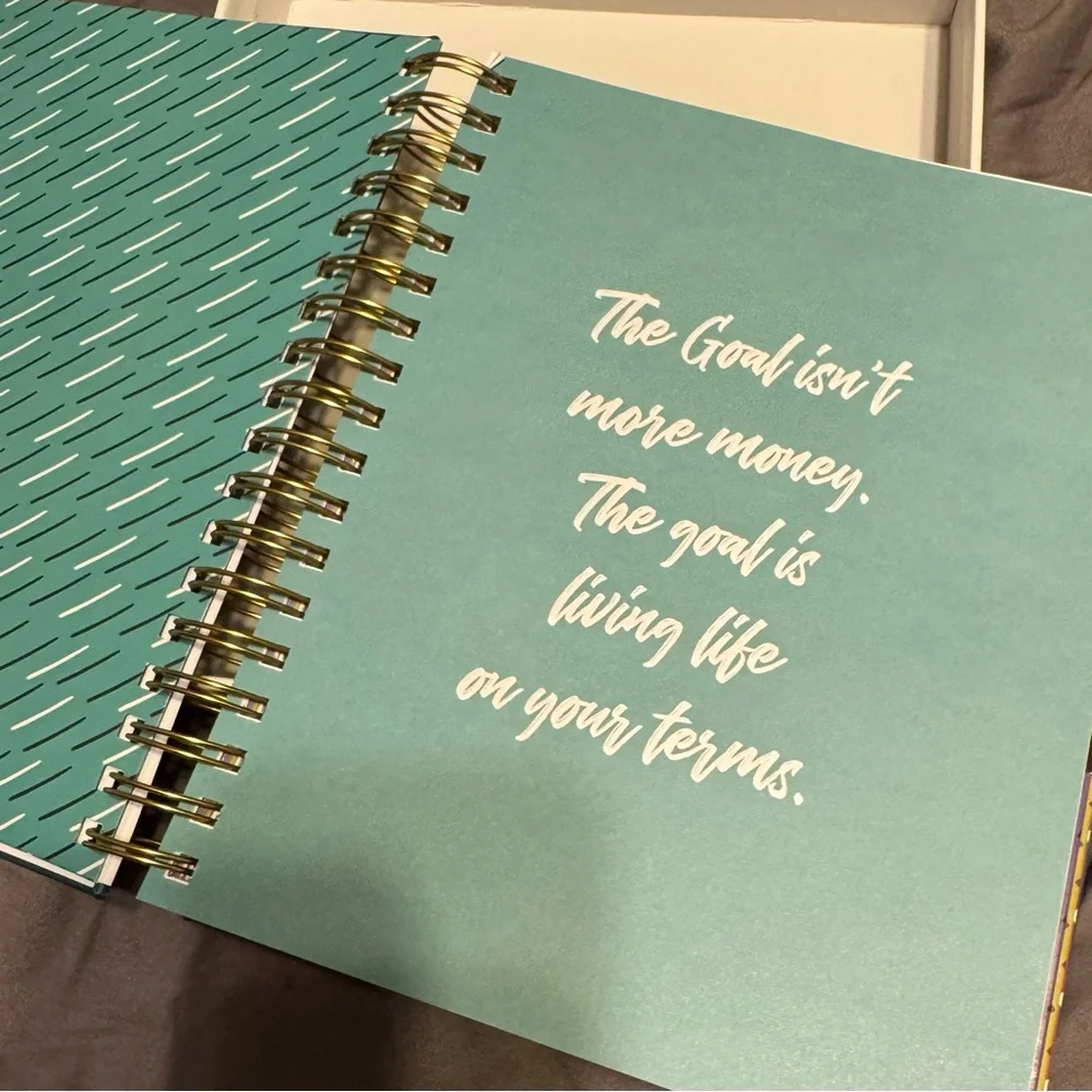 Clever Fox Budget Planner & Monthly Bill Organizer Expense Tracker Teal Green